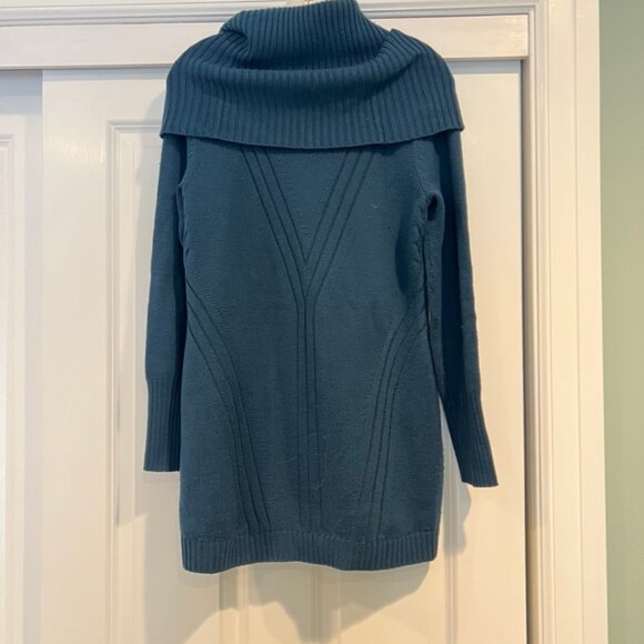 Eli Tahari Wool Tunic Sweater Size S/P - Picture 3 of 9